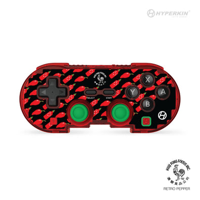 Hyperkin Limited Edition Pixel Art Bluetooth Controller Official Sriracha (Retro Pepper)