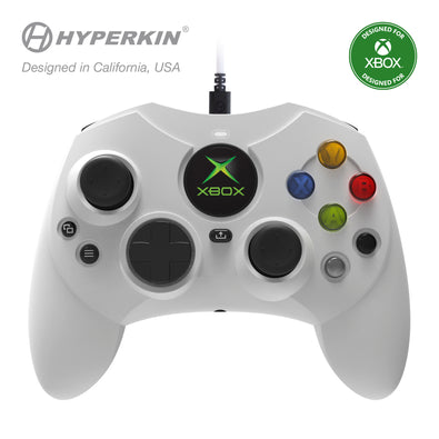 Hyperkin DuchesS Wired Controller (White) - Officially Licensed By Xbox®