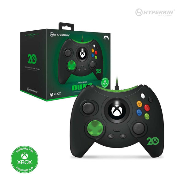 Hyperkin Duke Wired Controller (Xbox 20th Anniversary Limited Edition) - Officially Licensed by Xbox