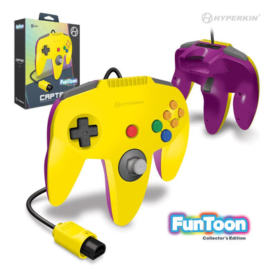 Captain Premium Controller Funtoon Collectors Edition (Rival Yellow) - Hyperkin