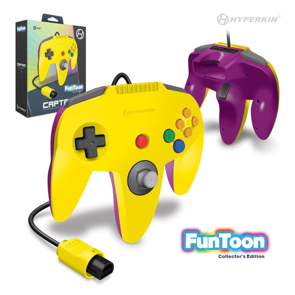 Captain Premium Controller Funtoon Collectors Edition (Rival Yellow) - Hyperkin