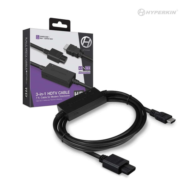 3-in-1 HDTV Cable - Hyperkin