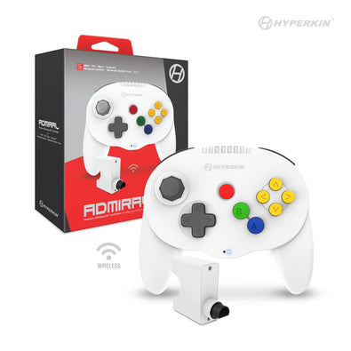 'Admiral' Premium BT Controller (White) - Hyperkin