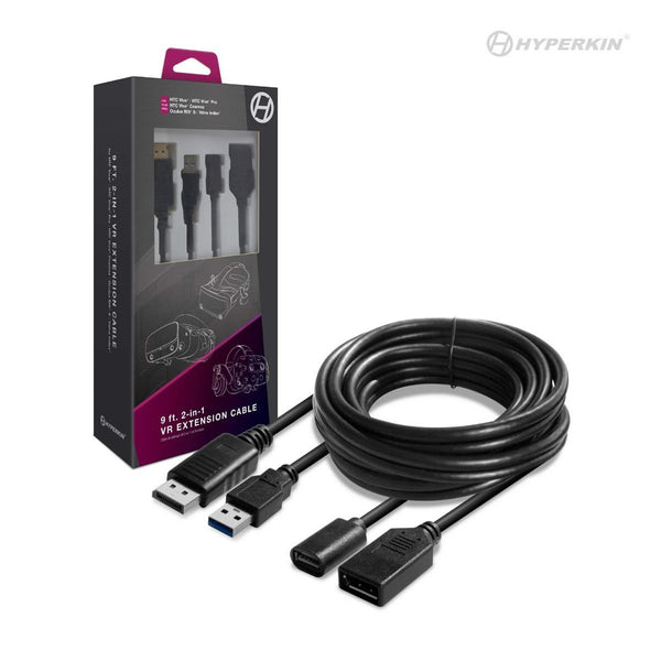 9 Ft. 2-In-1 VR Extension Cable - Hyperkin