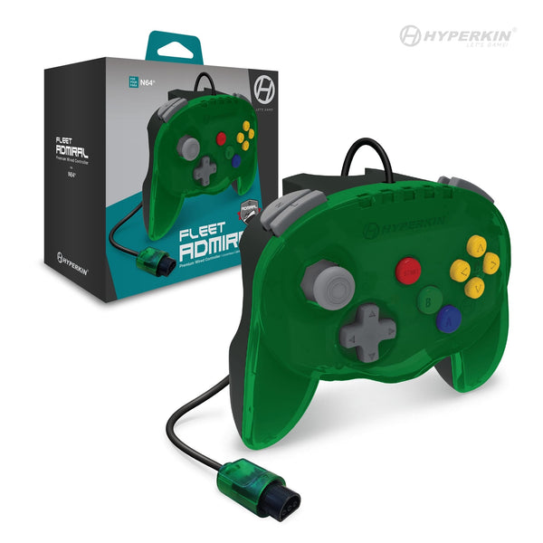 'Fleet Admiral' Premium Wired Controller (Jade Fleet) - Hyperkin