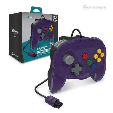 'Fleet Admiral' Premium Wired Controller (Violet Fleet) - Hyperkin