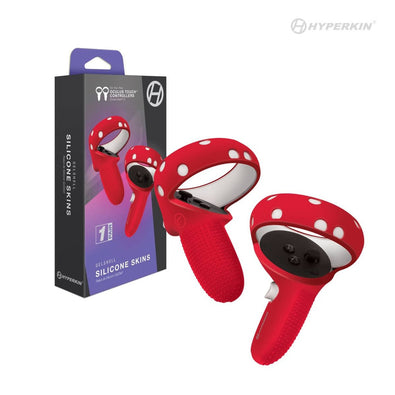 GelShell Silicone Skins (1 Pair) (Red) - Hyperkin