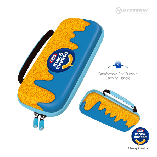 Official Kraft Mac & Cheese EVA Hard Shell Carrying Case (Cheesy Overload) - Hyperkin