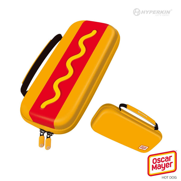 Official Oscar Mayer EVA Hard Shell Carrying Case (Hot Dog) - Hyperkin