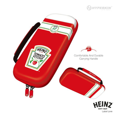 Official Heinz EVA Hard Shell Carrying Case (Label Love) - Hyperkin