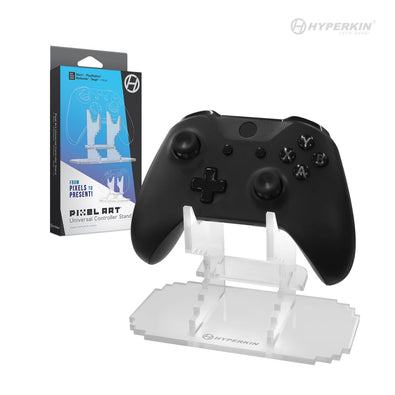 Pixel Art Universal Controller Stand (Clear) - Hyperkin