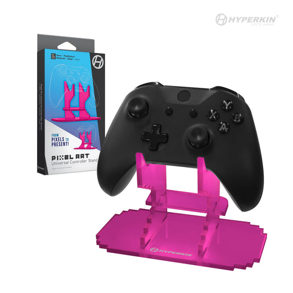 Pixel Art Universal Controller Stand (Pink) - Hyperkin