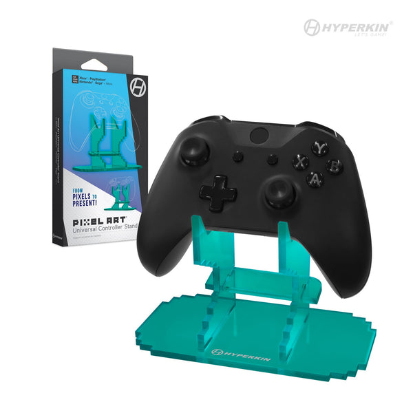 Pixel Art Universal Controller Stand (Teal) - Hyperkin