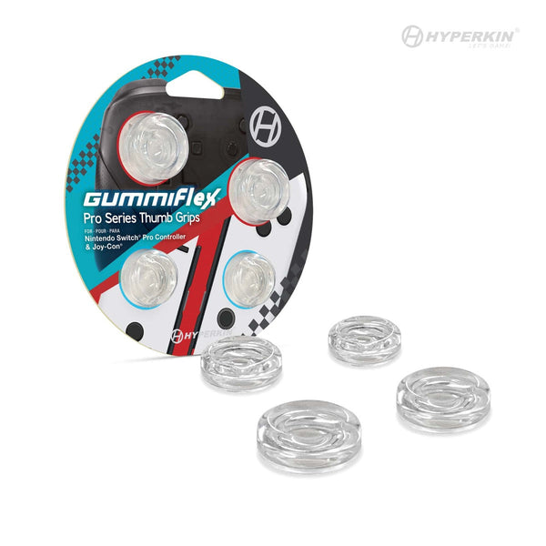 "GummiFlex" Pro Series Thumb Grips (4 Pack) - Hyperkin